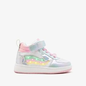 conguitos zapatos sneakers tennis multicolour rainbow with lights high top sneakers 55253309391179 700x