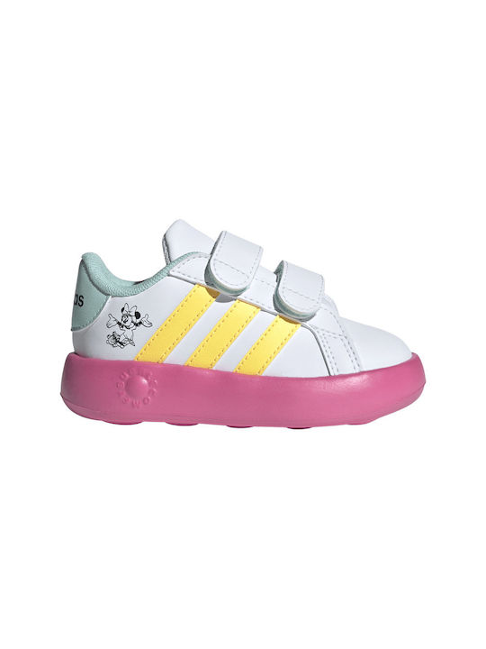 fixedratio 20240221094640 adidas athlitika paidika papoutsia running grand court minnie id8018 me skrats leyka