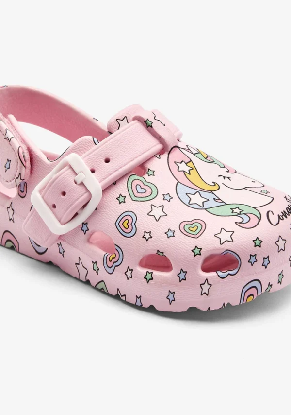 conguitos zapatos sandalias zueco pink unicorn clog 73373188424061 700x